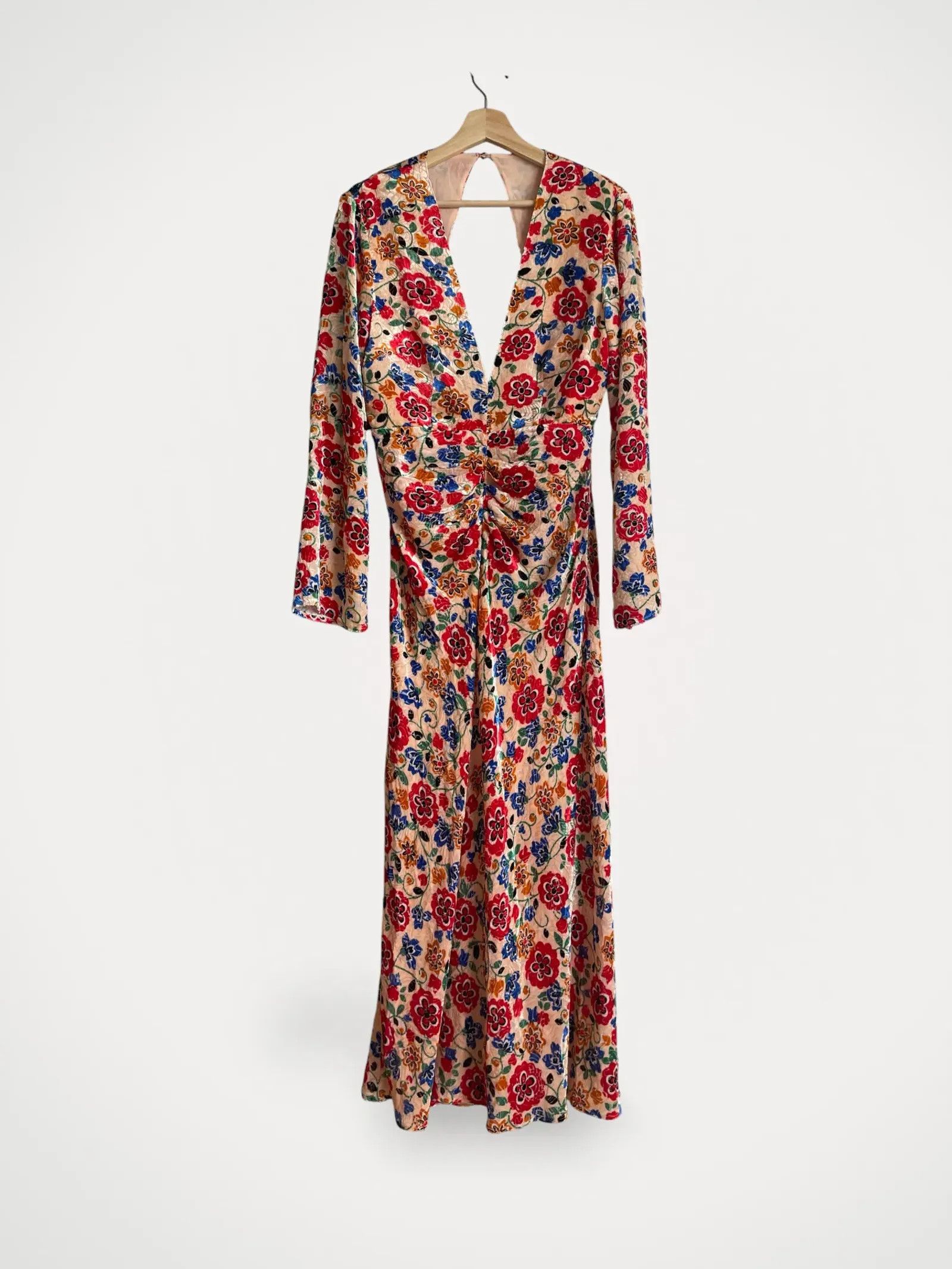 RIXO Rixo Rixo Mel Swirl Floral Maxi Dress Dress Size M / US 6-8 / IT 42-44 - 2 Thumbnail