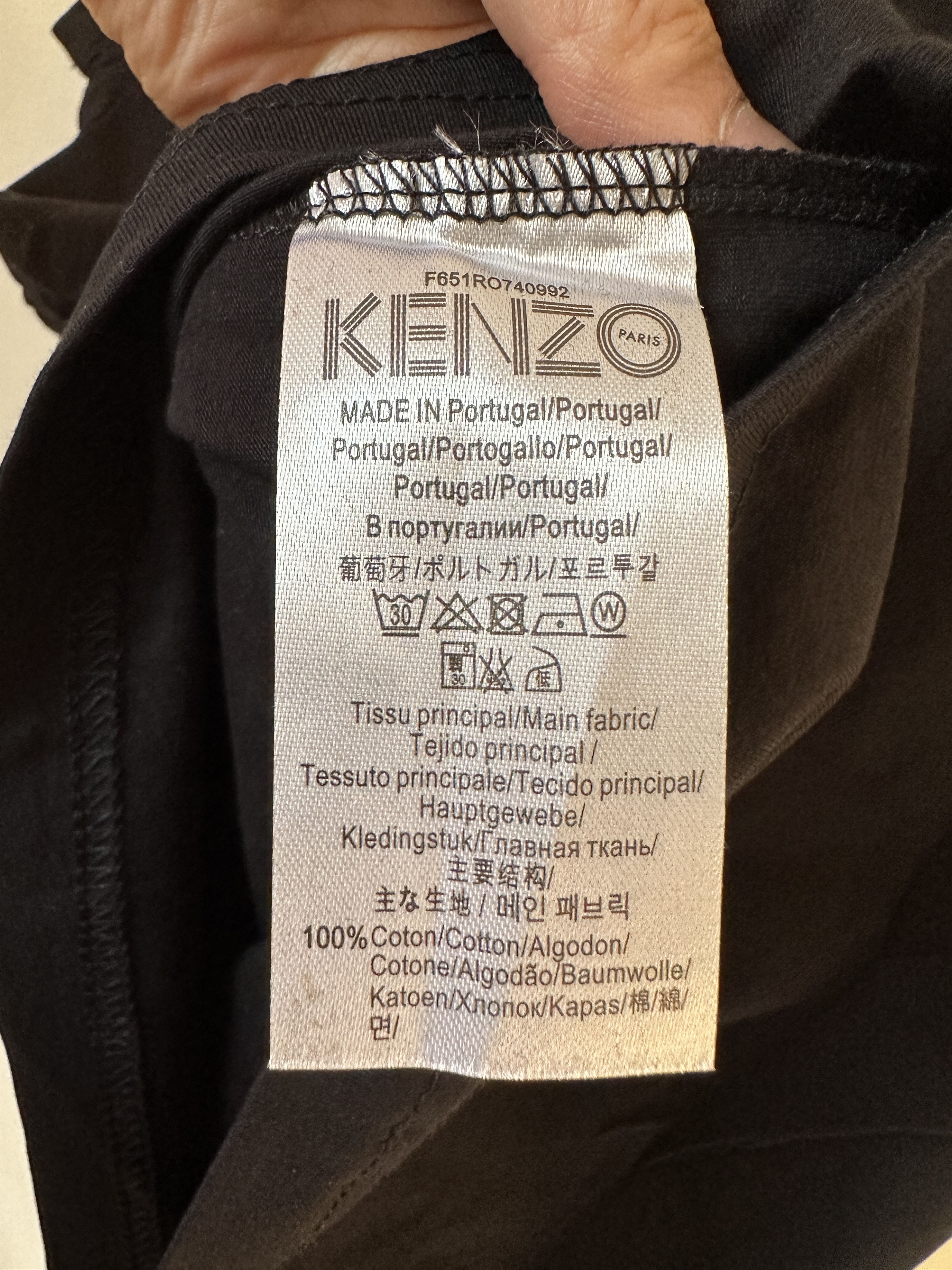 Kenzo Kenzo Short Sleeve T-shirt Size M / US 6-8 / IT 42-44 - 4 Thumbnail