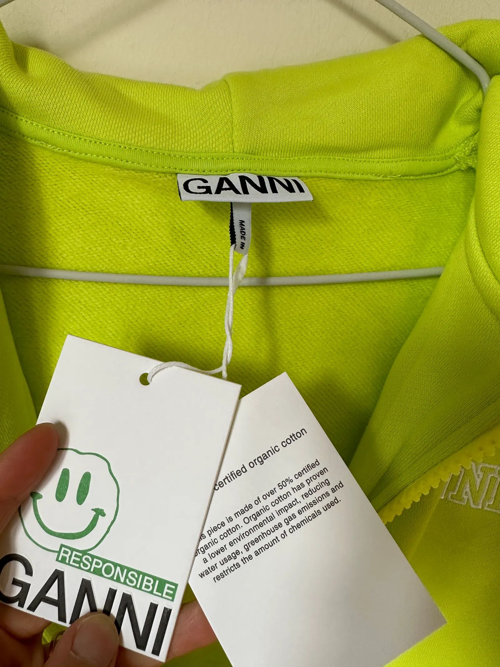 Ganni Ganni Sweatshirt Size S / US 4 / IT 40 - 2 Thumbnail