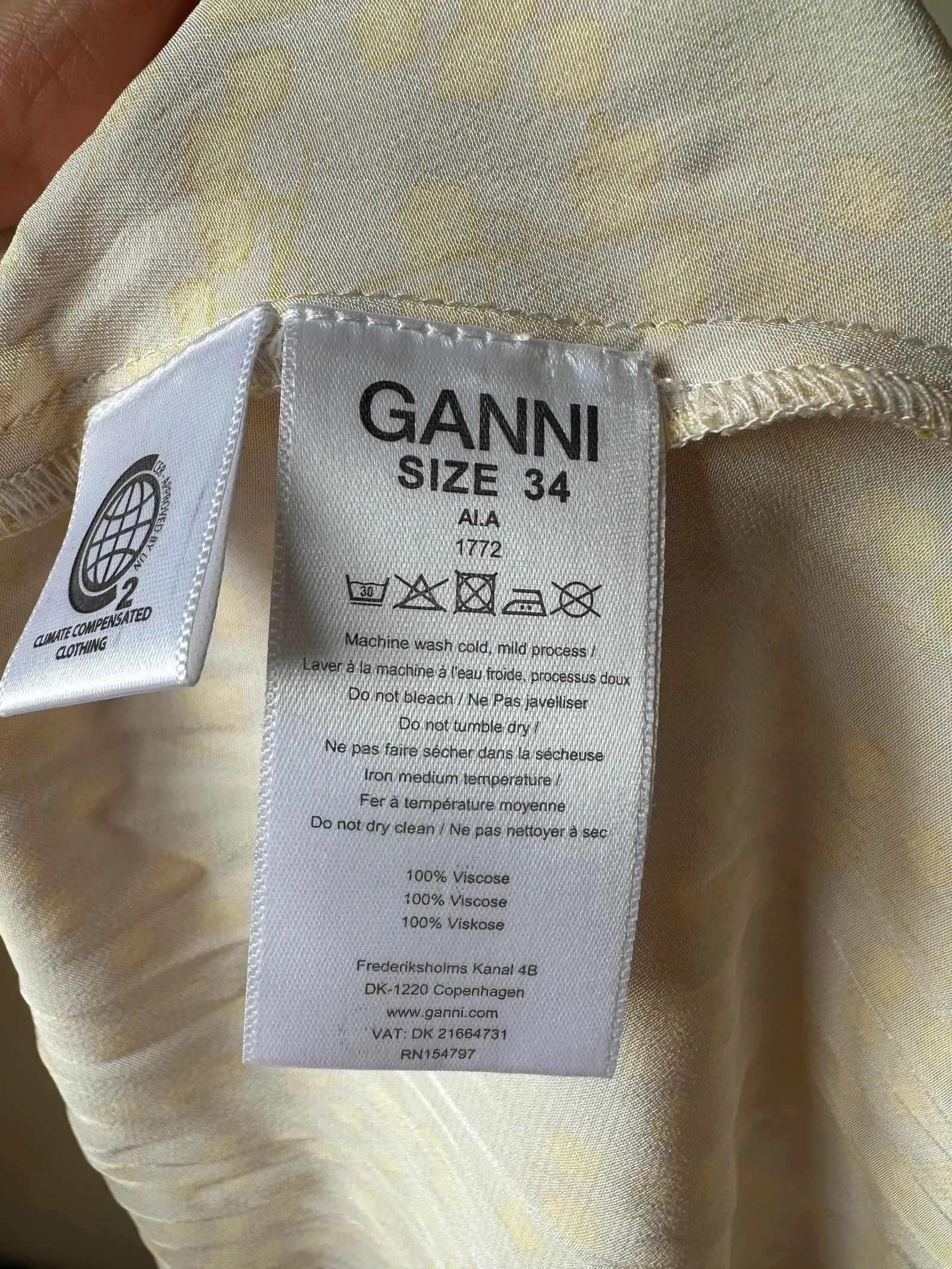 Ganni Ganni Dress Size XS / US 0-2 / IT 36-38 - 3 Thumbnail