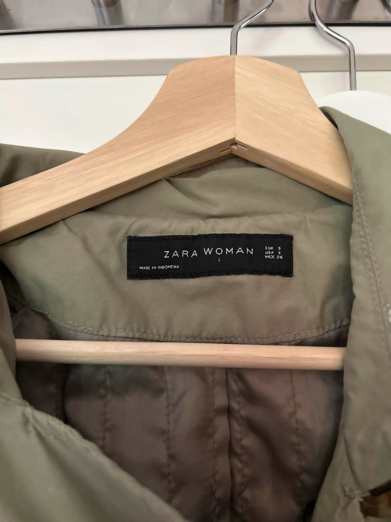 Zara Zara Trenchcoat Size S / US 4 / IT 40 - 2 Thumbnail