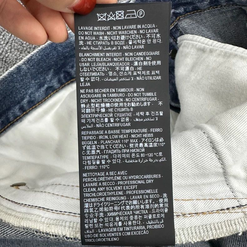 Saint Laurent Paris Saint Laurent Blue Wash Slim Fit Jeans Size US 32 / EU 48 - 7 Thumbnail
