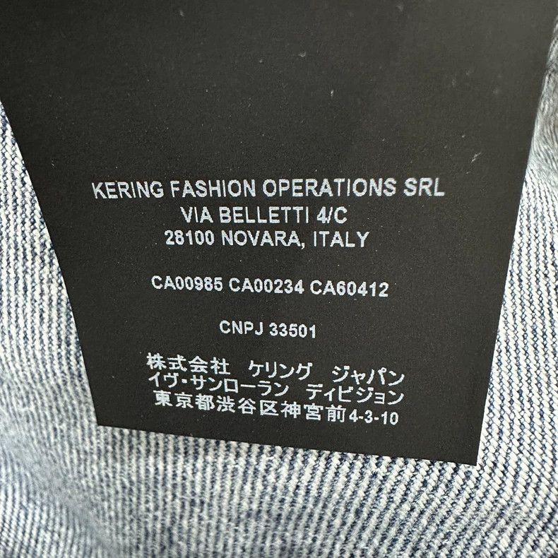 Saint Laurent Paris Saint Laurent Blue Wash Slim Fit Jeans Size US 32 / EU 48 - 6 Thumbnail