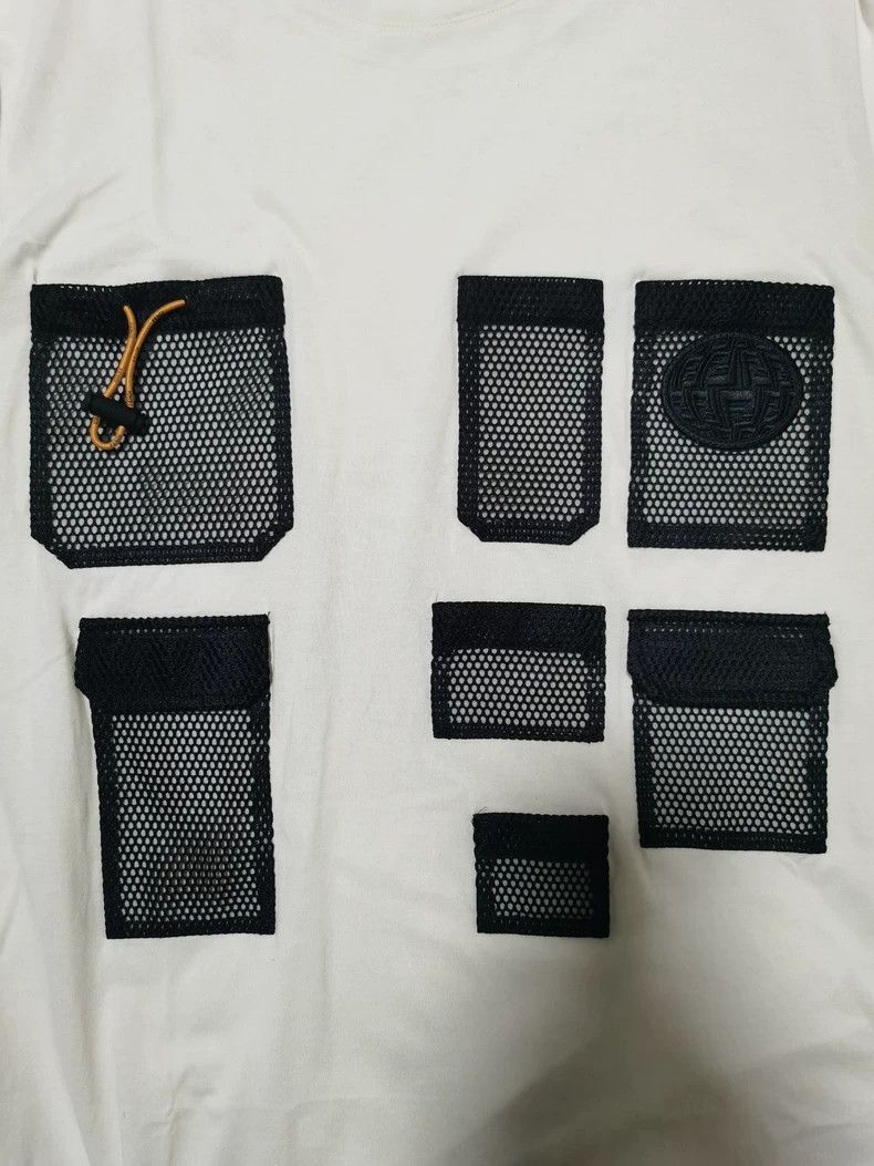 Fendi FENDI Mesh Pocket Short Sleeve T-Shirt Size US L / EU 52-54 / 3 - 3 Thumbnail