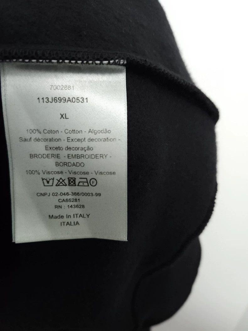 Dior DIOR CD Embroidered Sweatshirt Black Size US L / EU 52-54 / 3 - 5 Thumbnail
