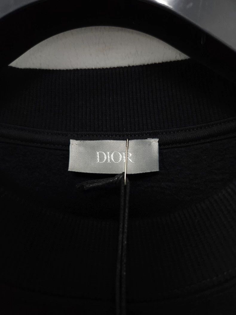 Dior DIOR CD Embroidered Sweatshirt Black Size US L / EU 52-54 / 3 - 3 Thumbnail