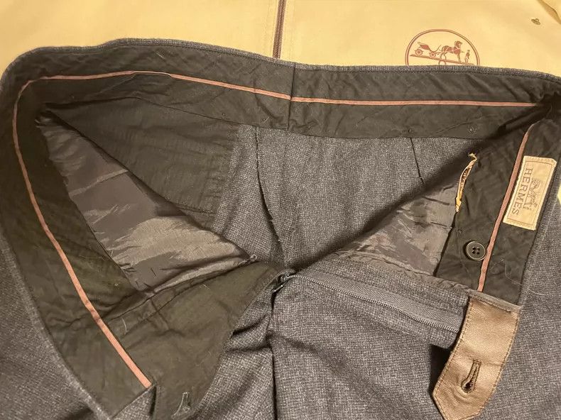 Hermes Hermes Wool Casual Pants for Men Size US 42 / EU 58 - 4 Thumbnail