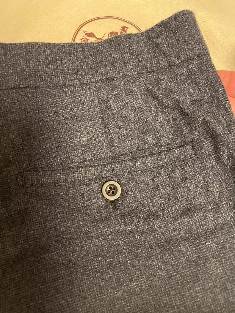 Hermes Hermes Wool Casual Pants for Men Size US 42 / EU 58 - 6 Thumbnail