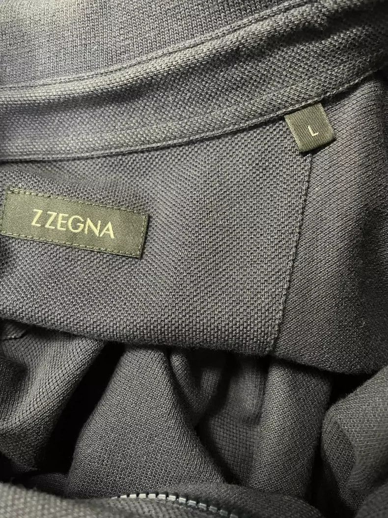 Ermenegildo Zegna Ermenegildo Zegna Long Sleeve Polo Shirt Size US L / EU 52-54 / 3 - 6 Thumbnail