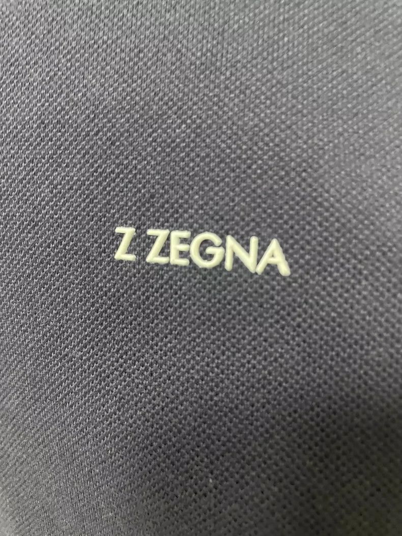 Ermenegildo Zegna Ermenegildo Zegna Long Sleeve Polo Shirt Size US L / EU 52-54 / 3 - 4 Thumbnail
