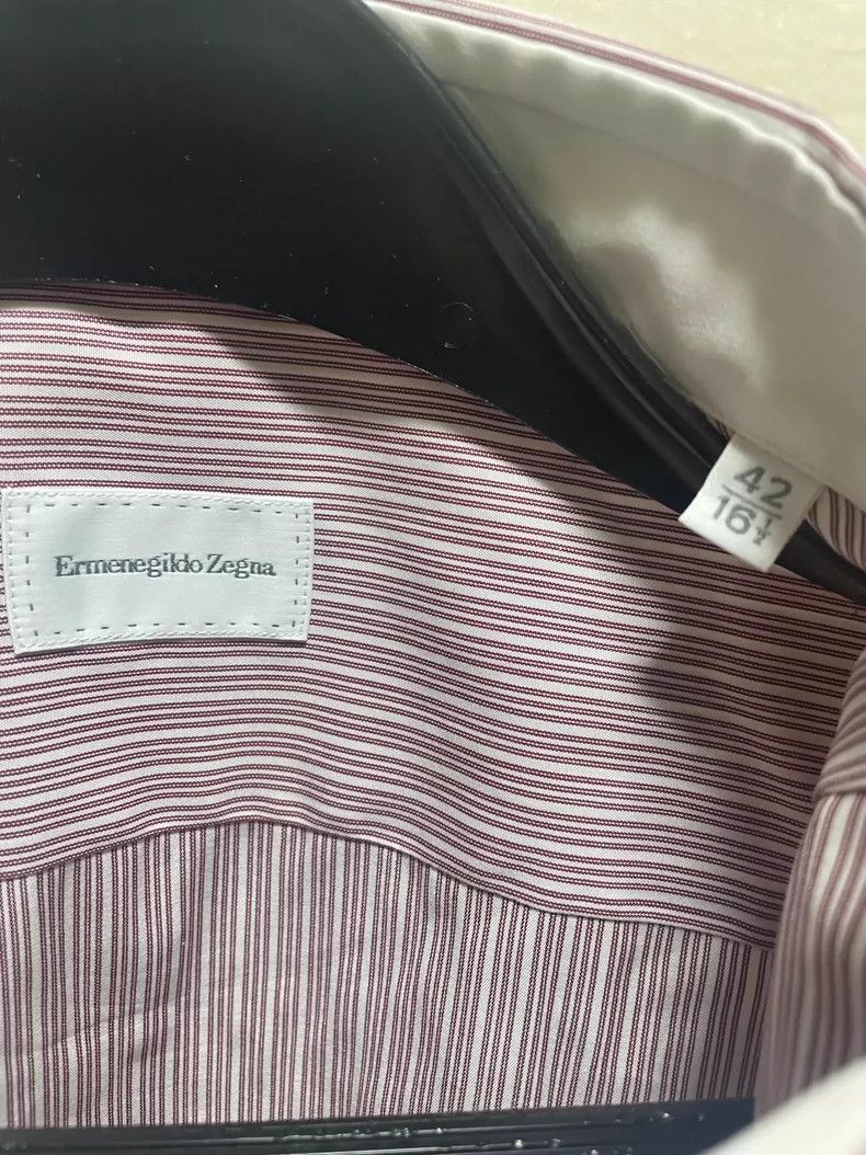Ermenegildo Zegna Ermenegildo Zegna Long Sleeve Shirt Size US L / EU 52-54 / 3 - 4 Thumbnail