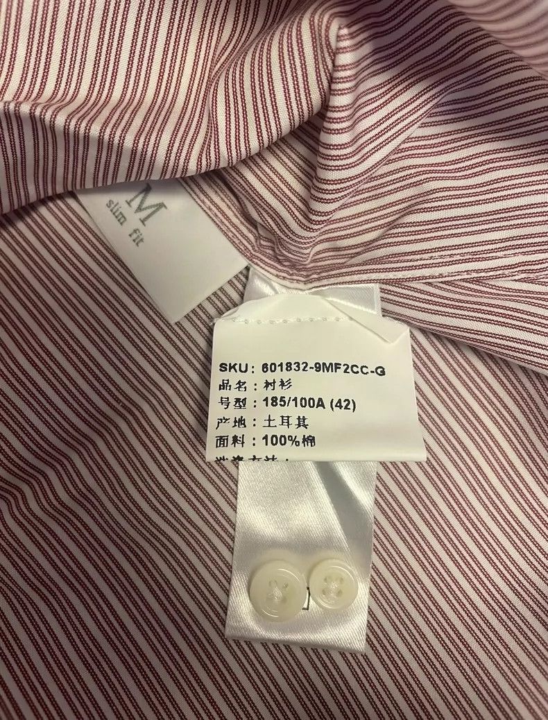 Ermenegildo Zegna Ermenegildo Zegna Long Sleeve Shirt Size US L / EU 52-54 / 3 - 6 Thumbnail