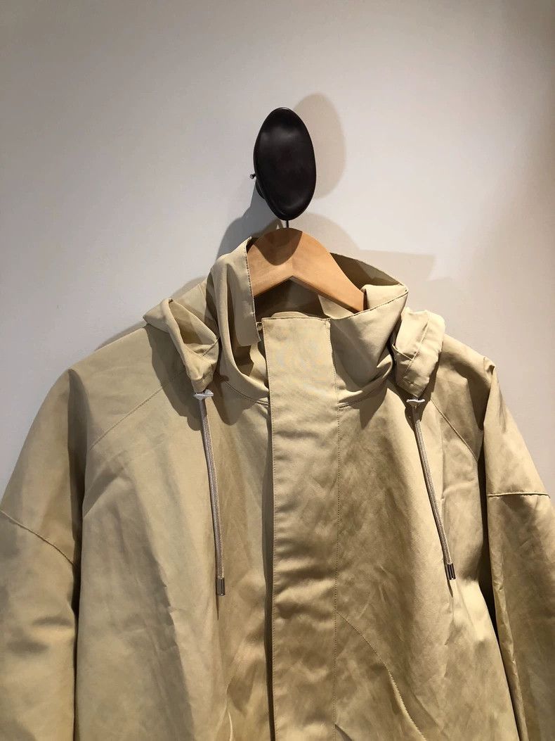 Auralee Auralee Khaki Hooded Jacket Size S/M Size US M / EU 48-50 / 2 - 3 Thumbnail