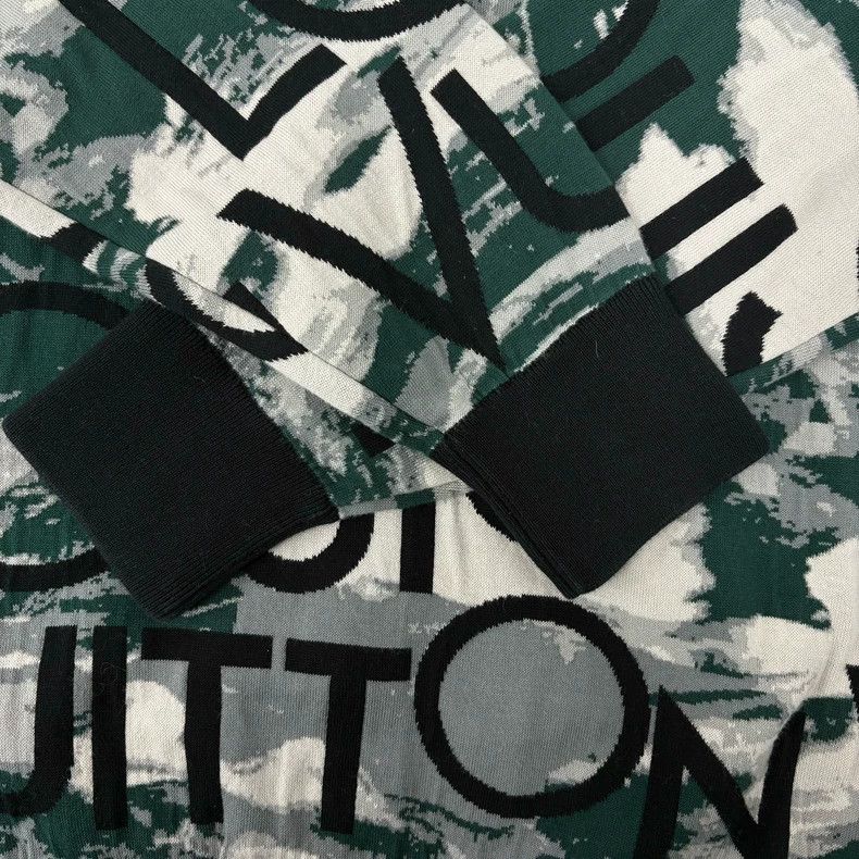 Louis Vuitton Louis Vuitton Camouflage Knit Sweater XL Size US XL / EU 56 / 4 - 3 Thumbnail