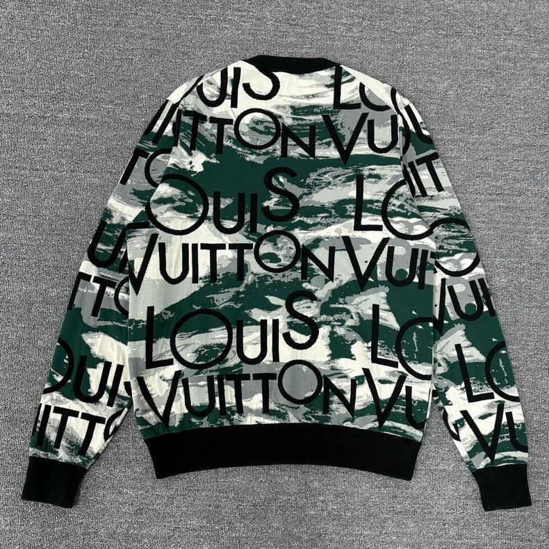 Louis Vuitton Louis Vuitton Camouflage Knit Sweater XL Size US XL / EU 56 / 4 - 2 Thumbnail