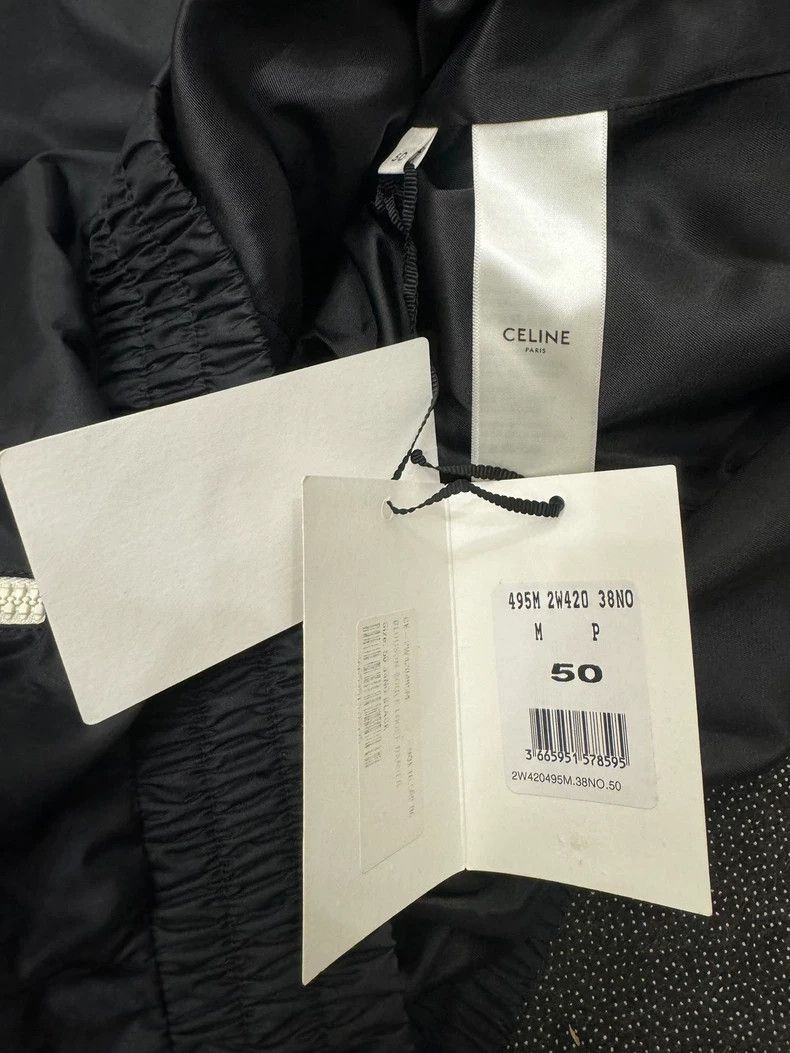 Celine Celine Black and White Checkered Windbreaker Size US XXL / EU 58 / 5 - 5 Thumbnail