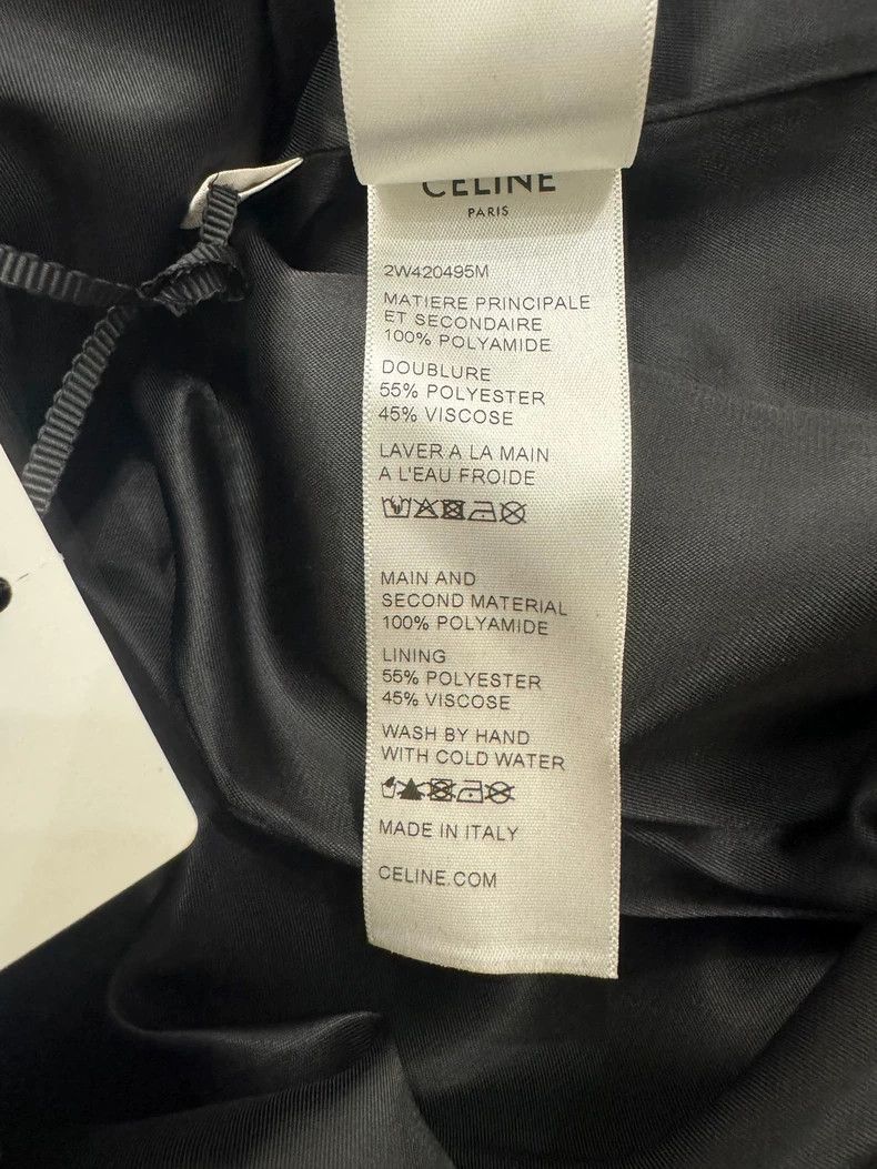 Celine Celine Black and White Checkered Windbreaker Size US XXL / EU 58 / 5 - 6 Thumbnail
