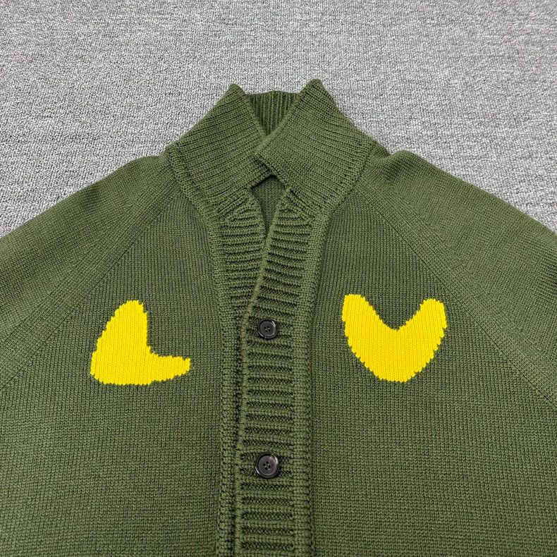 Louis Vuitton Louis Vuitton Nigo Cardigan in Green Size US XL / EU 56 / 4 - 4 Thumbnail