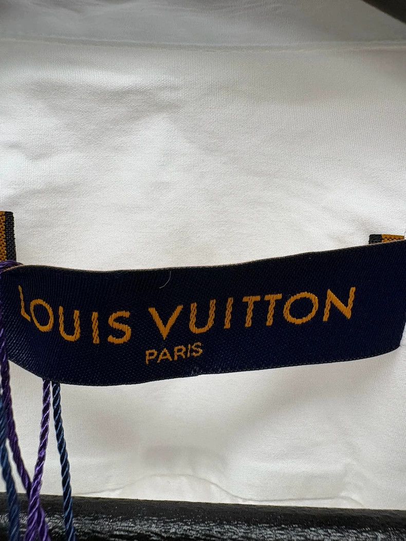 Louis Vuitton Louis Vuitton White Dove Shirt Size M Size US M / EU 48-50 / 2 - 7 Thumbnail