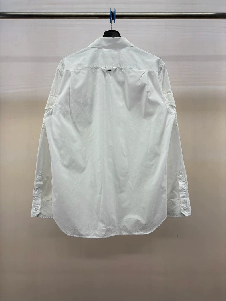 Louis Vuitton Louis Vuitton White Dove Shirt Size M Size US M / EU 48-50 / 2 - 2 Thumbnail