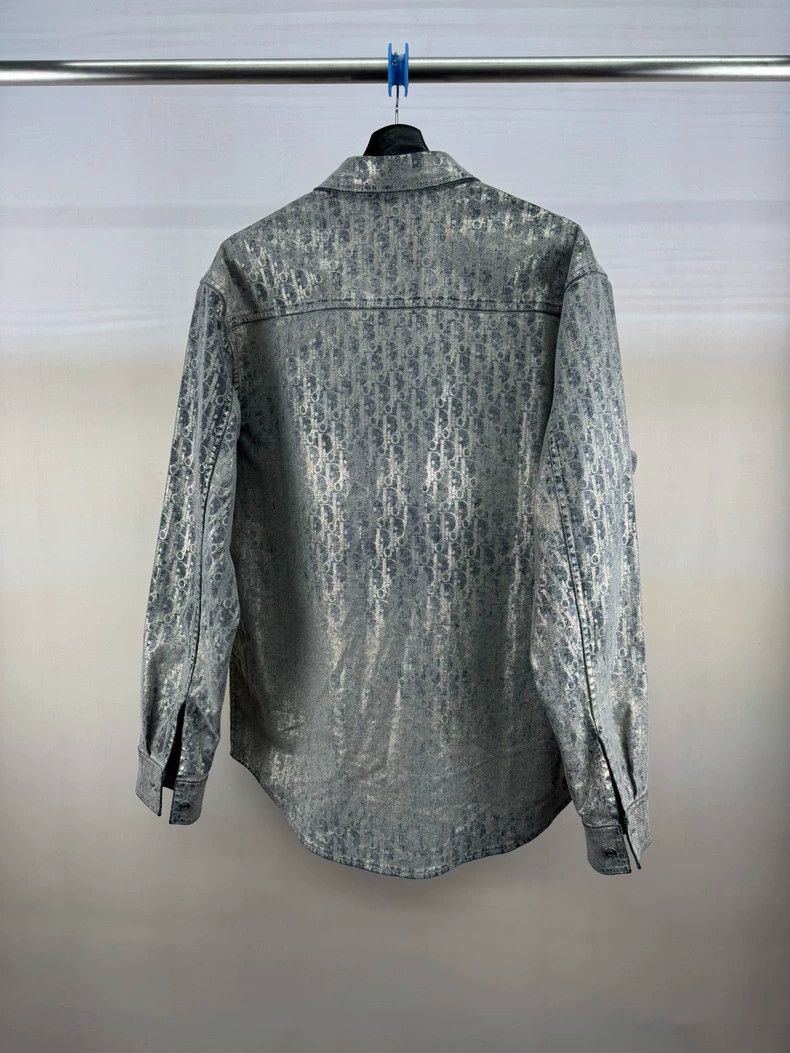 Dior Dior Shimmery Button Up Shirt Jacket Size US L / EU 52-54 / 3 - 2 Thumbnail