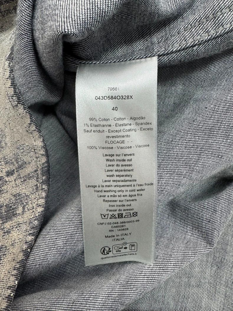 Dior Dior Shimmery Button Up Shirt Jacket Size US L / EU 52-54 / 3 - 5 Thumbnail