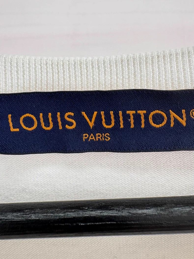 Louis Vuitton Louis Vuitton Short Sleeve Knit Logo Tee Size US M / EU 48-50 / 2 - 6 Thumbnail