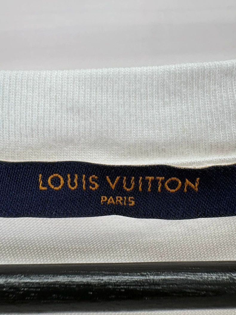 Louis Vuitton Louis Vuitton Green Wild Embroidery Short Sleeve Tee Size US M / EU 48-50 / 2 - 6 Thumbnail