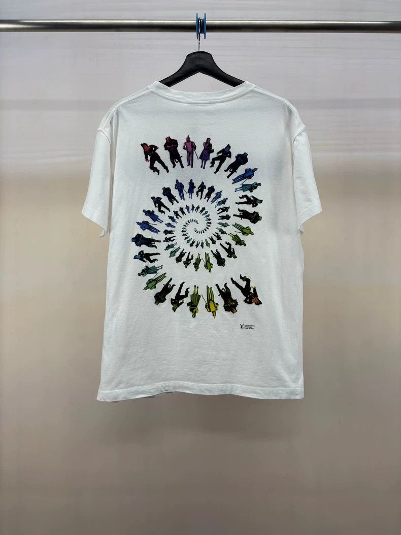 Louis Vuitton Louis Vuitton Green Wild Embroidery Short Sleeve Tee Size US M / EU 48-50 / 2 - 2 Thumbnail