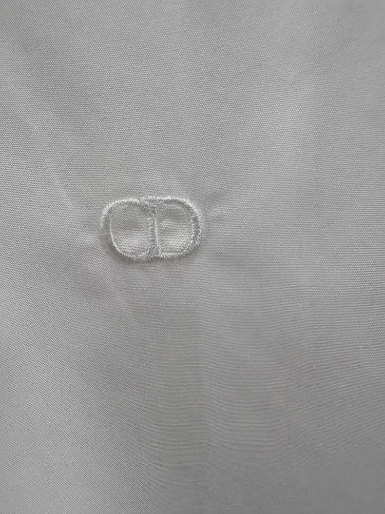Dior Dior Embroidered Logo Long Sleeve Shirt Size US M / EU 48-50 / 2 - 3 Thumbnail