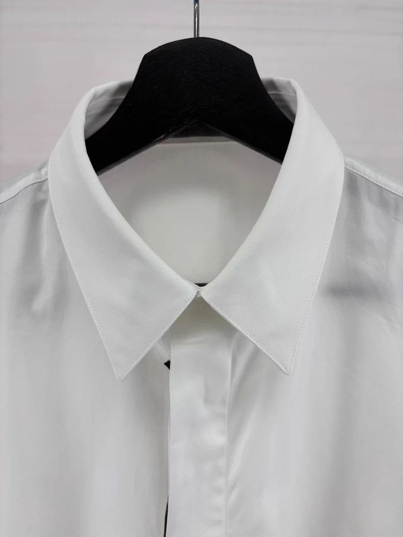 Dior Dior Embroidered Logo Long Sleeve Shirt Size US M / EU 48-50 / 2 - 4 Thumbnail