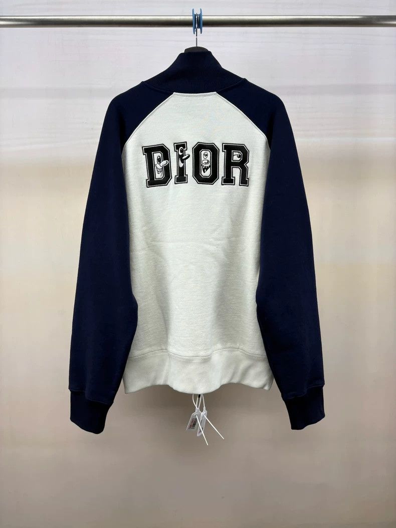 Dior Dior Embroidered Logo Zip Jacket Size US XXL / EU 58 / 5 - 2 Thumbnail