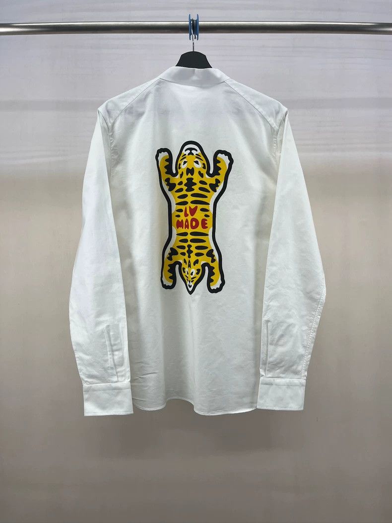 Louis Vuitton Louis Vuitton Tiger Head Long Sleeve Shirt Size US M / EU 48-50 / 2 - 2 Thumbnail