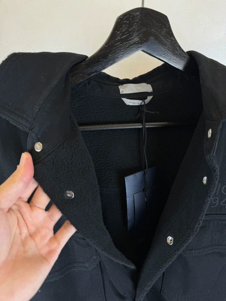 Dior Dior Logo Embroidered Wool Jacket Size US M / EU 48-50 / 2 - 7 Thumbnail