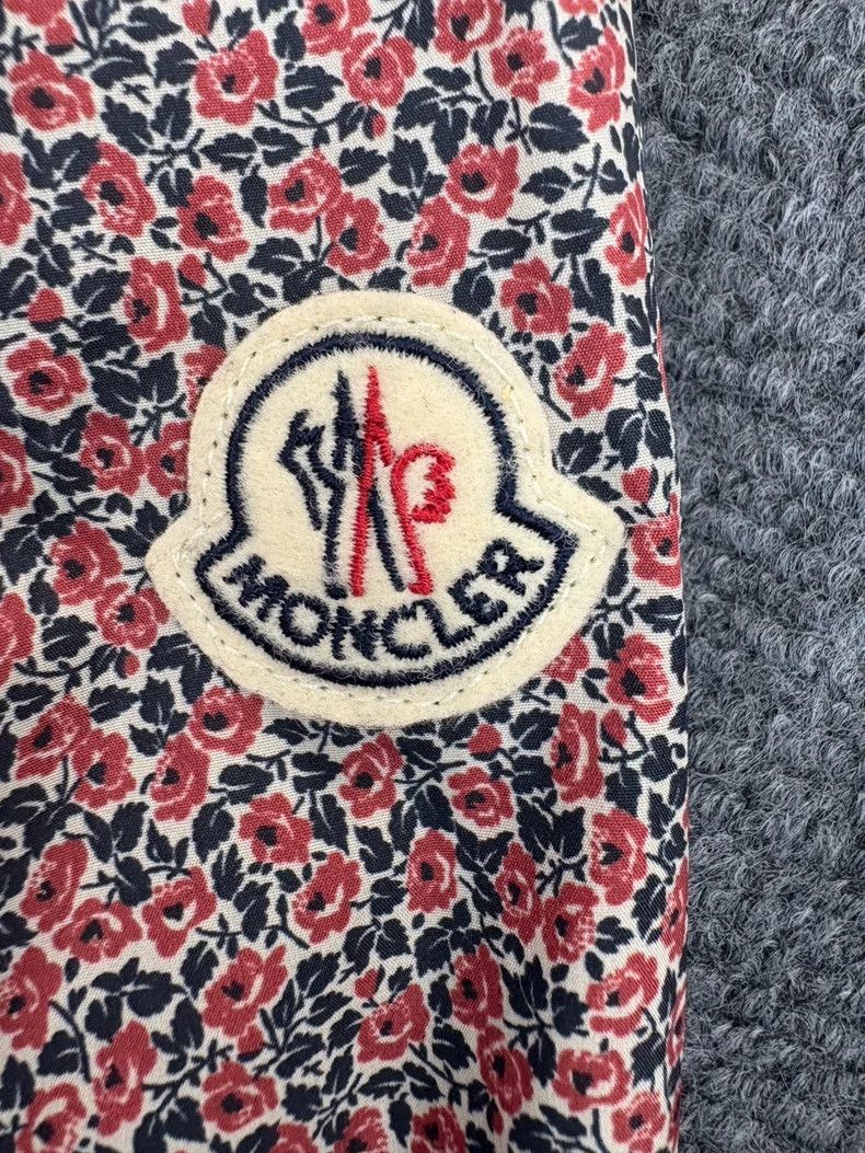 Moncler Moncler Floral Print Windbreaker Jacket Size 1 Size US S / EU 44-46 / 1 - 5 Thumbnail
