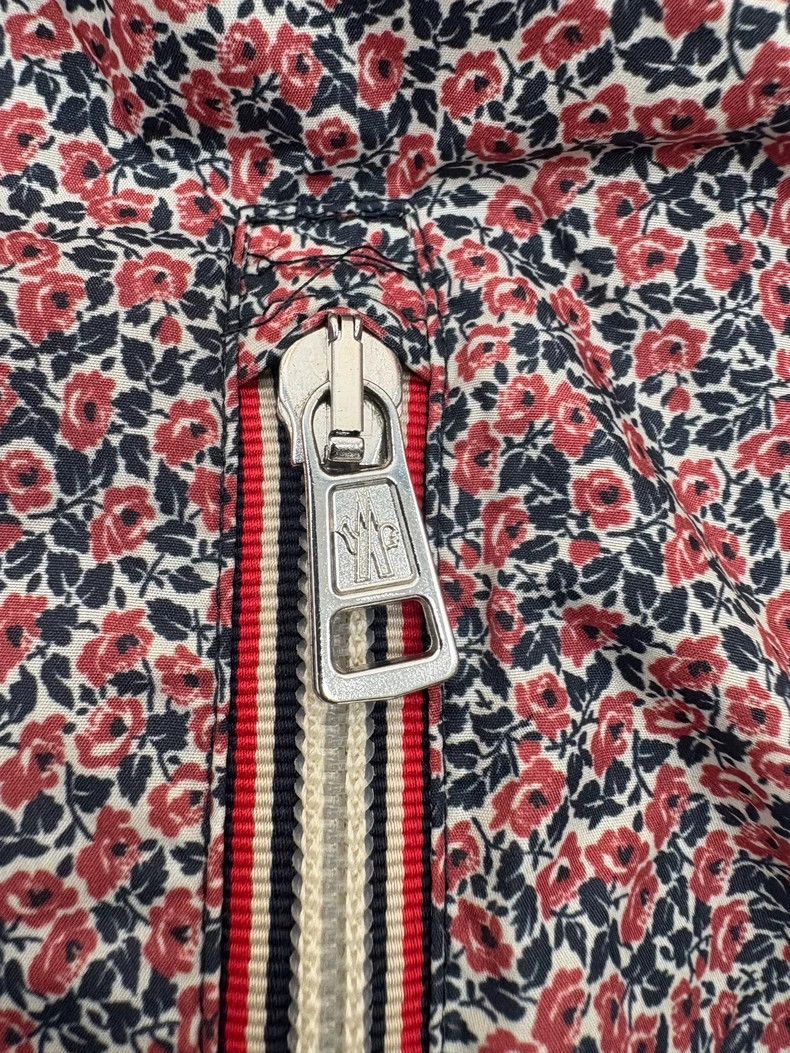 Moncler Moncler Floral Print Windbreaker Jacket Size 1 Size US S / EU 44-46 / 1 - 4 Thumbnail