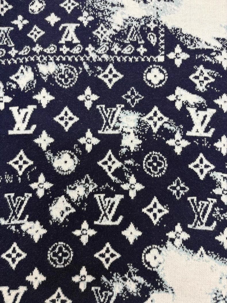 Louis Vuitton Louis Vuitton Tie-Dye Pattern Knit Sweater Size US L / EU 52-54 / 3 - 3 Thumbnail