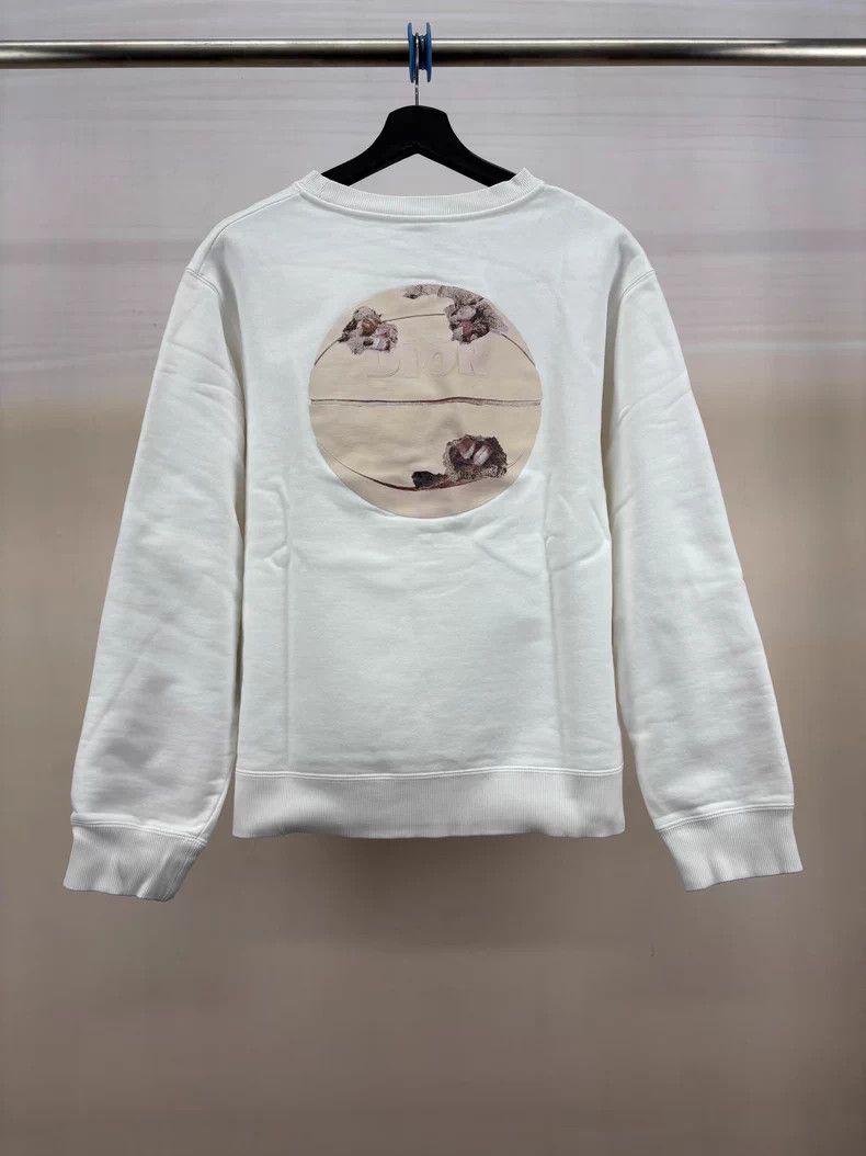 Dior Dior Basketball Crystal Sweatshirt M Size Size US M / EU 48-50 / 2 - 2 Thumbnail
