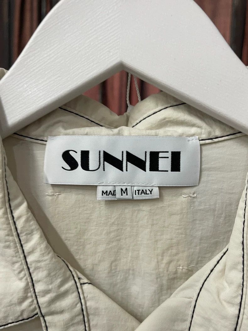 Anonymous Club Sunnei Long Sleeve Shirt in Cream Color Size US M / EU 48-50 / 2 - 6 Thumbnail