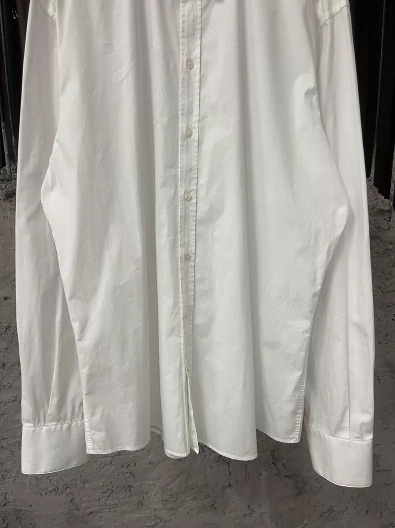 Dolce & Gabbana Dolce & Gabbana Long Sleeve White Shirt Size US M / EU 48-50 / 2 - 4 Thumbnail