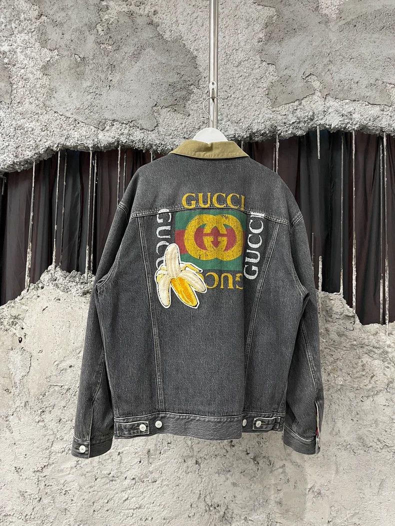 Gucci Gucci Denim Jacket with Unique Embroidery Size US L / EU 52-54 / 3 - 2 Thumbnail