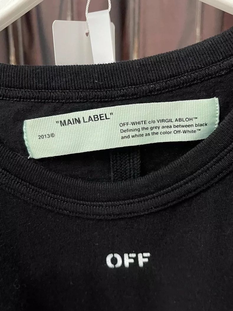 Off-White Off Black Short Sleeve T-Shirt Size US S / EU 44-46 / 1 - 6 Thumbnail