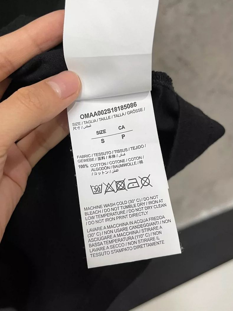 Off-White Off Black Short Sleeve T-Shirt Size US S / EU 44-46 / 1 - 7 Thumbnail