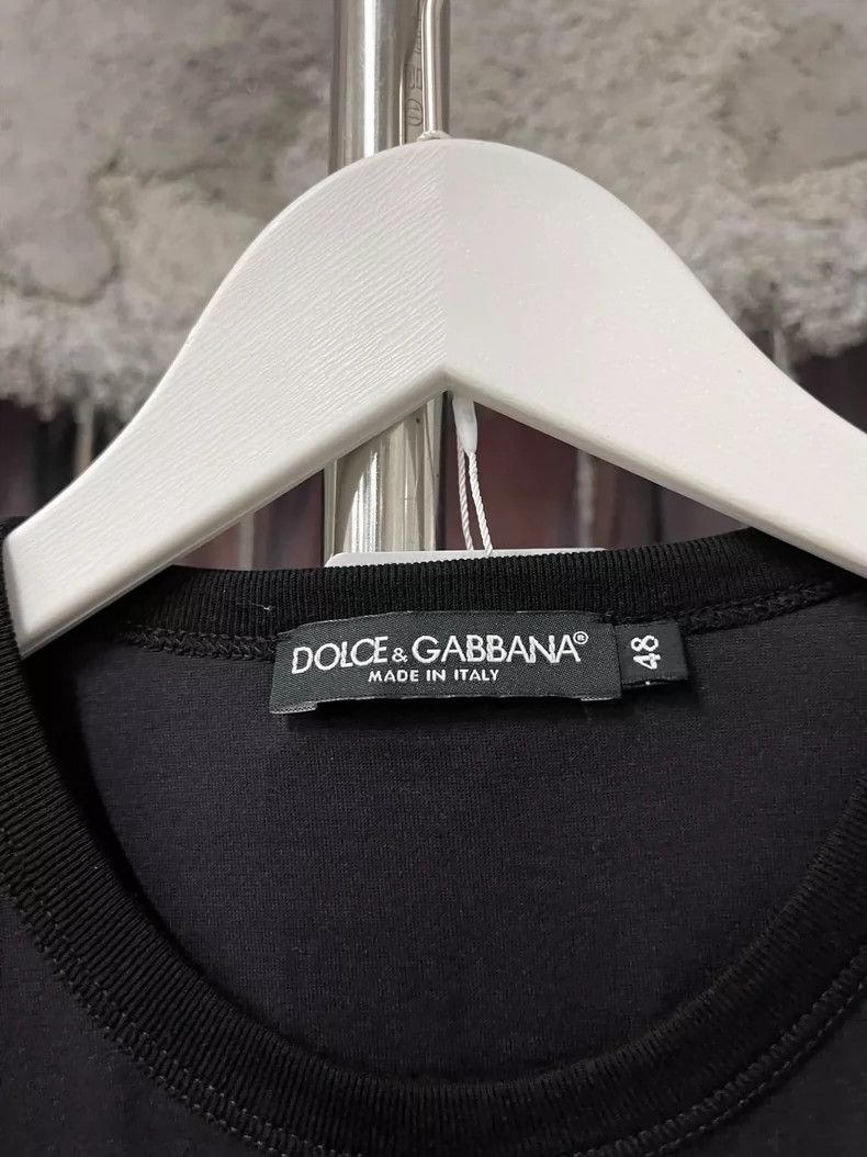 Dolce & Gabbana Dolce Gabbana Short Sleeve Dog T-Shirt Size US L / EU 52-54 / 3 - 7 Thumbnail