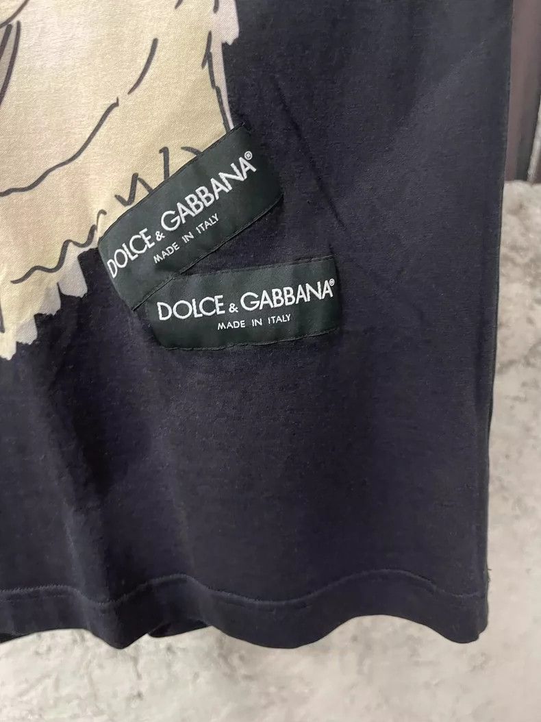 Dolce & Gabbana Dolce Gabbana Short Sleeve Dog T-Shirt Size US L / EU 52-54 / 3 - 6 Thumbnail