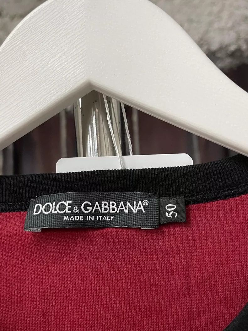 Dolce & Gabbana Dolce Gabbana Short Sleeve Dog Print Tee Size US L / EU 52-54 / 3 - 7 Thumbnail