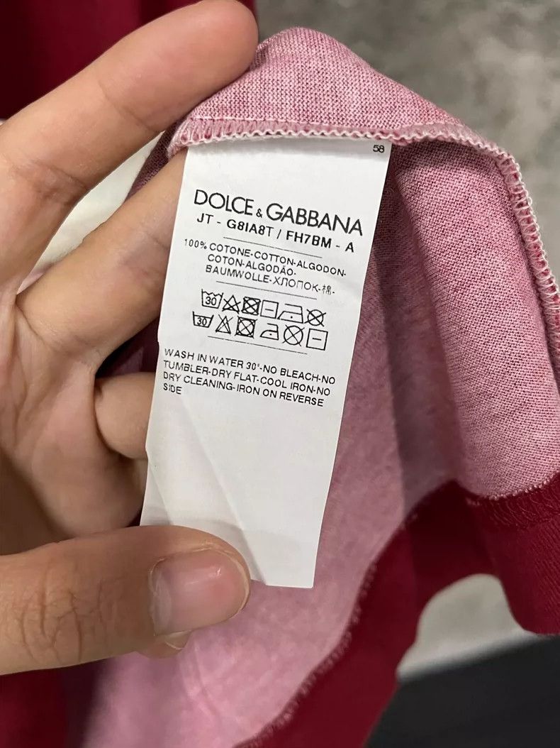 Dolce & Gabbana Dolce Gabbana Short Sleeve Dog Print Tee Size US L / EU 52-54 / 3 - 8 Thumbnail
