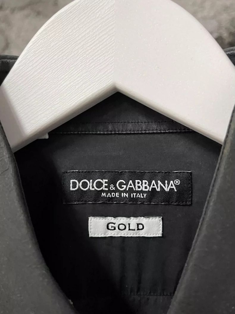 Dolce & Gabbana Dolce Gabbana Long Sleeve Shirt with Floral Design Size US M / EU 48-50 / 2 - 5 Thumbnail