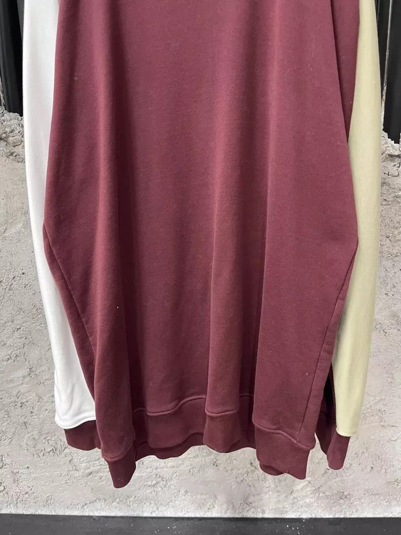 Y/Project Yproject Sweatshirt in Burgundy with Sleeves Size US XS / EU 42 / 0 - 4 Thumbnail