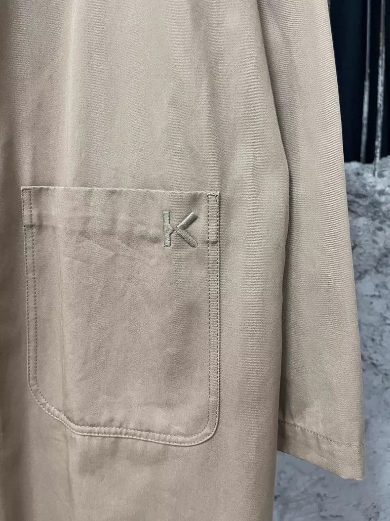 Kenzo Kenzo Beige Windbreaker with Pockets Size US S / EU 44-46 / 1 - 5 Thumbnail